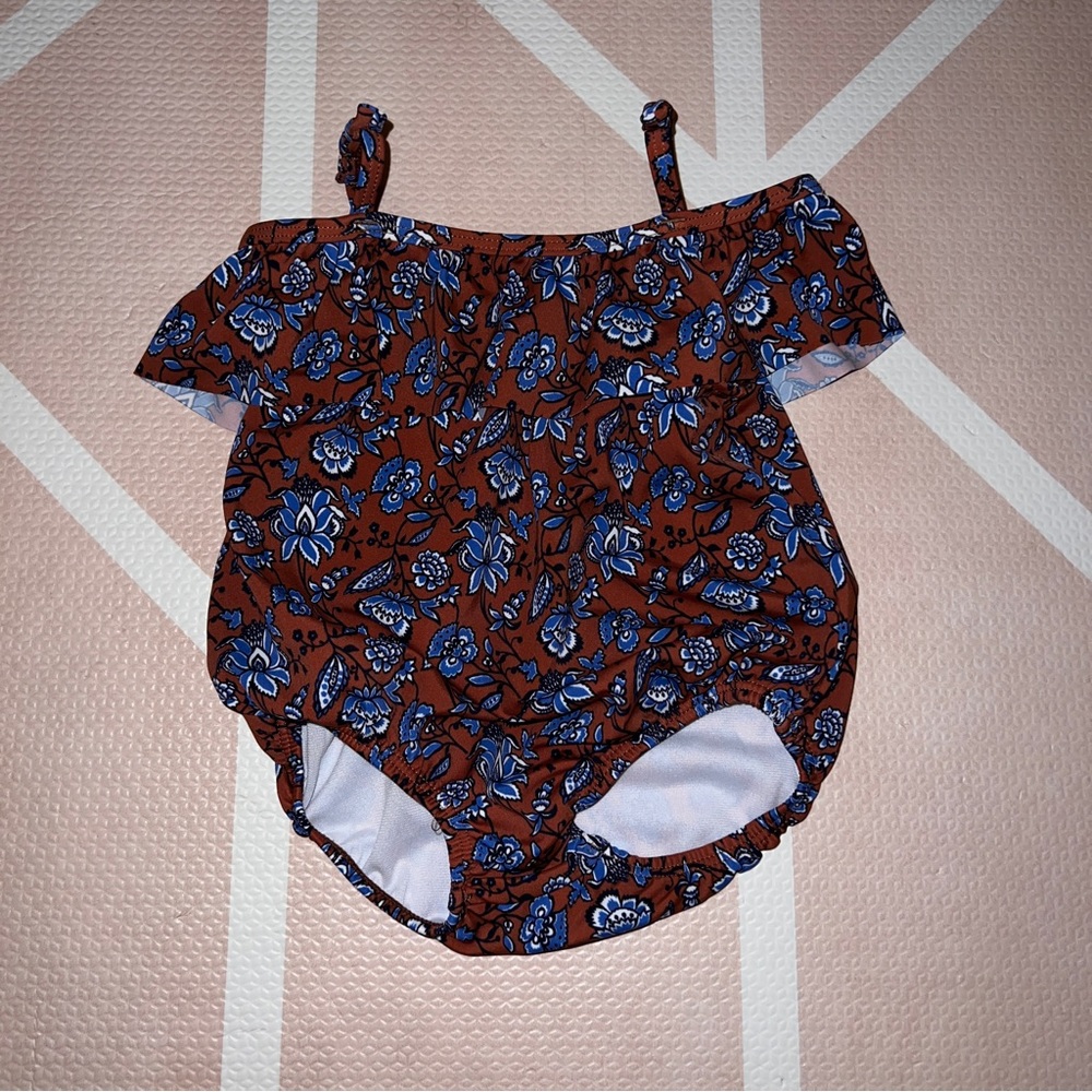 Floral Janie and Jack Bathing Suit